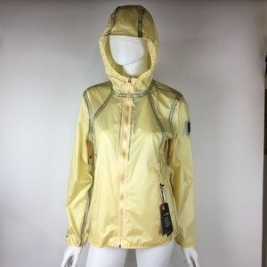 Under‎ Armour Storm Proof Jacket Yellow Fitted Women's Small Sample